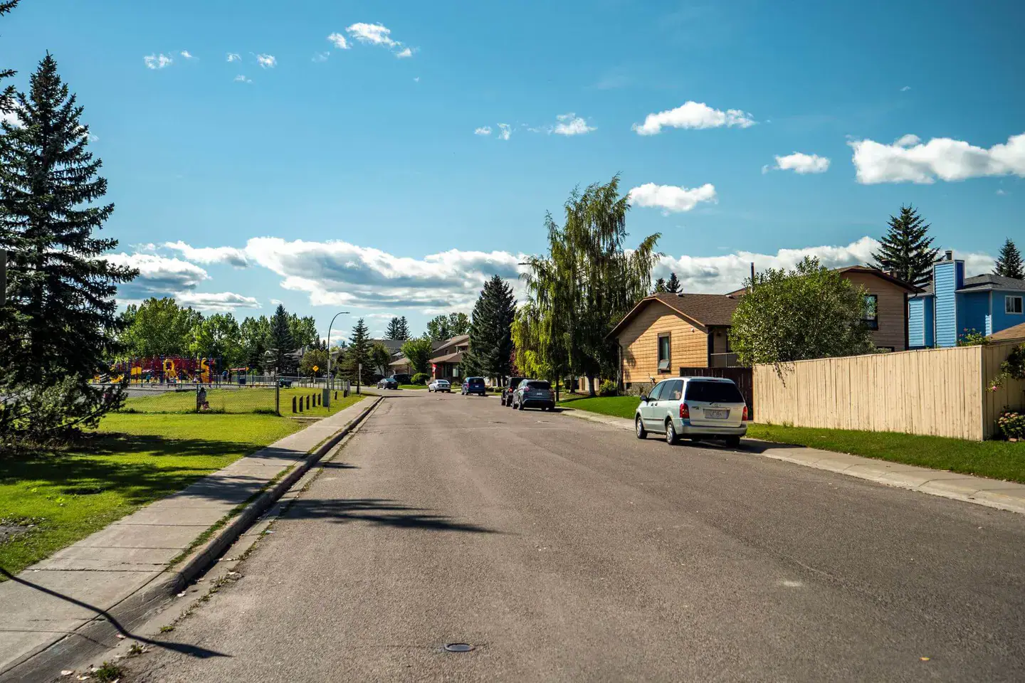 Shawnessy community in Calgary